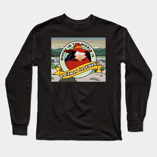 Cartman SanDiego Long Sleeve T-Shirt by Unsanctioned Goods